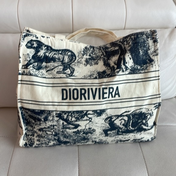 Christian Dior Dioriviera Canvas Tote Weekender Bag. Brand New in packa… - Picture 5 of 11